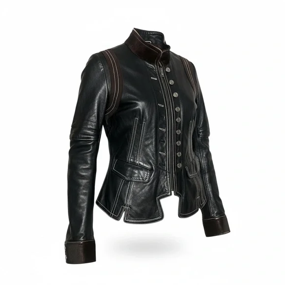 Calf hair+ Leather Jacket… it’s a banger! 🔥 - Picture 2 of 11